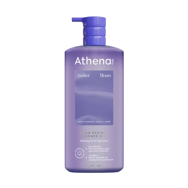 Glow Restore Shower Oil - Active Fresh Amber Hours